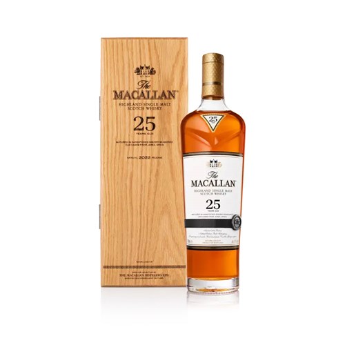 he Macallan 25 Year Old Sherry Oak 70cl 2023 – Buy Online, Premium Whisky